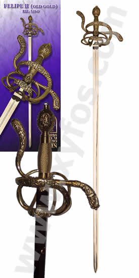 King Felipe II Sword